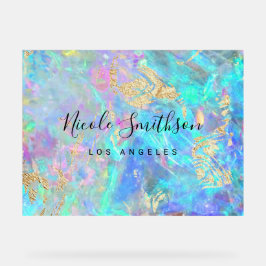 Opal en faux folie aderen ontwerp acryl bord