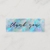 opal geïnspireerd achtergrondmini - visitekaartje (Voorkant)