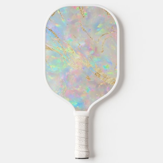 opal gemstone effect pickleball paddle (Voorkant)