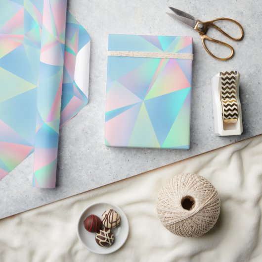 Opal glanzende textuur cadeaupapier (Crafts)