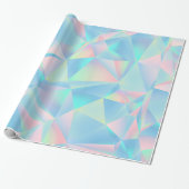 Opal glanzende textuur cadeaupapier (Uitgerold)