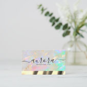 Opal Glow Elegance: het Visitekaartje dat glinster (Staand voorkant)