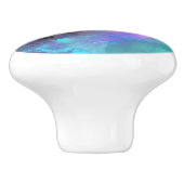 Opal Gold Gem Pattern Keramische Knop (Zijkant)