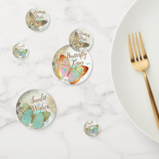 Opal Gouden Iriserende Glitter Vlinders Confetti