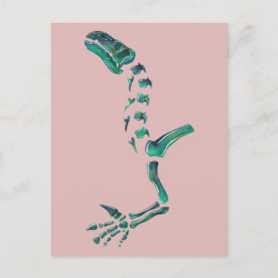 Opal Iguanodon Dinosaur Briefkaart