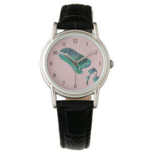 Opal Iguanodon Dinosaur Horloge