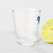 Opal Iguanodon Dinosaur Shot Glas (Links)