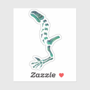 Opal Iguanodon Dinosaur Sticker