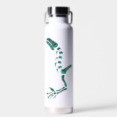 Opal Iguanodon Dinosaur Waterfles (Voorkant)