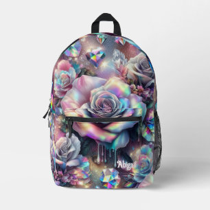 Opal Iridescent Rose School Rugzak