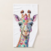 Opal la Giraffe (Serviette à main)