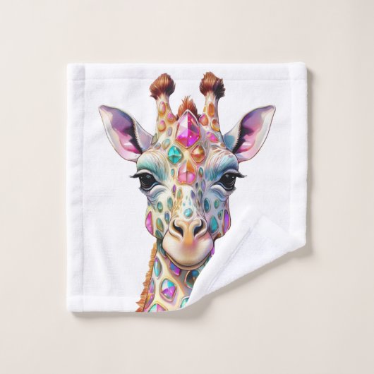 Opal la Giraffe (Gant de toilette)