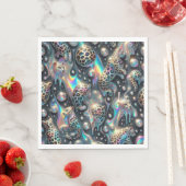 Opal Luipaardprint Luxe Servetten (Insitu)