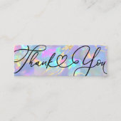 opal Merci mini carte de visite (Devant)