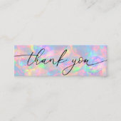 opal Merci mini carte de visite (Devant)