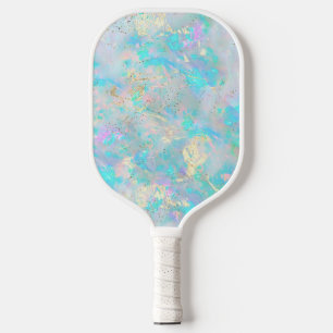 opal minerale faux glitter pickleball paddle