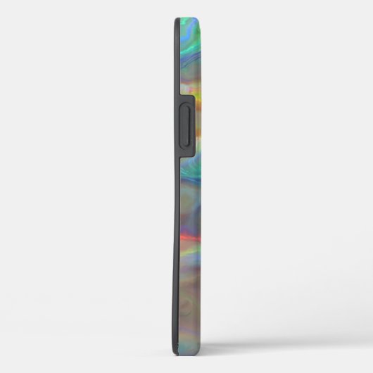 Opal Monogram Case-Mate iPhone Case (Achterkant / Rechts)