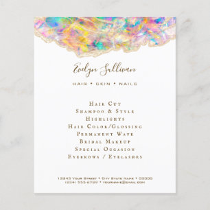 Opal ontwerp flyer
