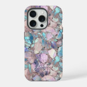 Opal Pierre Pastel Shimmer Texture Motif iPhone (Verso)