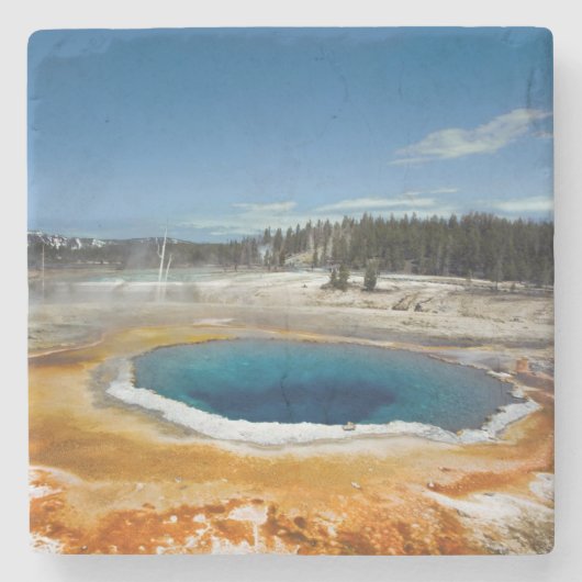 Opal pool stenen onderzetter (Voorkant)