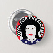 OPAL RONDE BUTTON 5,7 CM (Voorkant /achterkant)