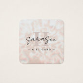 Opal Stone Arrière - plan Certificat cadeau Monogr (Devant)