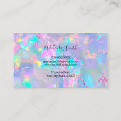 opal texture carte de rendez-vous photo (Dos)