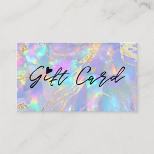 opal texture gift visitekaartje