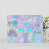 opal trifold brochure (Staand voorkant)