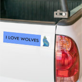 Opal Wolf Bumpersticker (Op Truck)