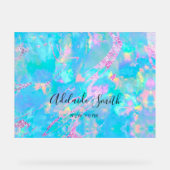 opale bleu pastel (Recto)