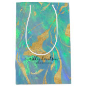 Opale bleue | Acheter des sacs cadeaux (Devant)