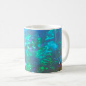 Opale bleue verte - Mugs (Devant droit)
