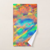 Opale holographique unique tendance (Serviette à main)