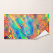 Opale holographique unique tendance (Serviette à main)