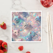 Opale Luipaardprint Luxe Servetten (Insitu)