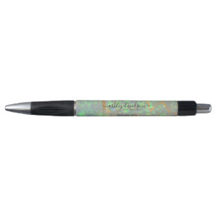 Opale verte   Stylo promotionnel Glam moderne
