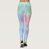 Opale waterverf splash : leggings (Achterkant)