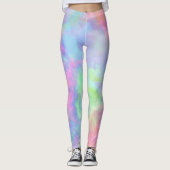 Opale waterverf splash : leggings (Voorkant)