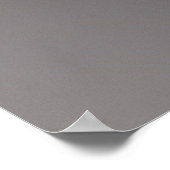 Opalescent Gray en White Fractal Starburst Poster (Hoek)