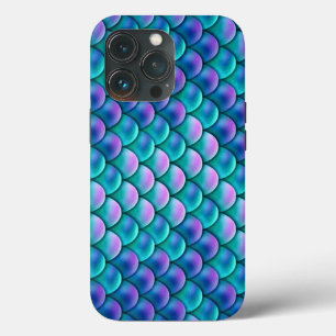 Opalescent Mermaid Scales iPhone 13 Pro Hoesje