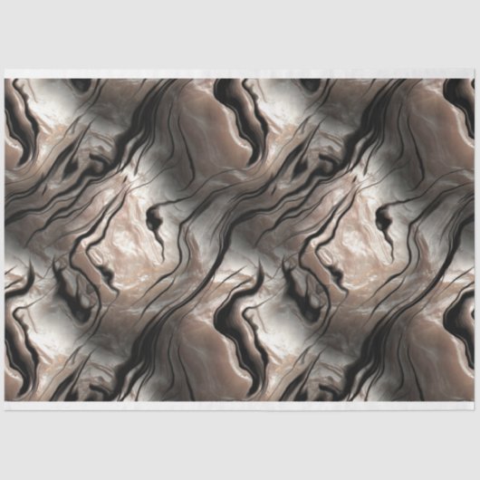 Opalescent Moeder-van-Pearl-effect Tissuepapier (Voorkant)