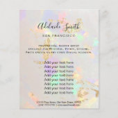 opalfoto ontwerp flyer (Voorkant)