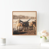 Opa's Boerderij Vierkante Klok (Huis)