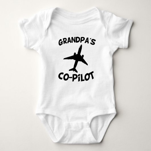 Opa's co-piloot romper (Voorkant)
