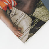 Opa's Cuties Foto Collage Vaderdag Fleece Deken (Hoek)