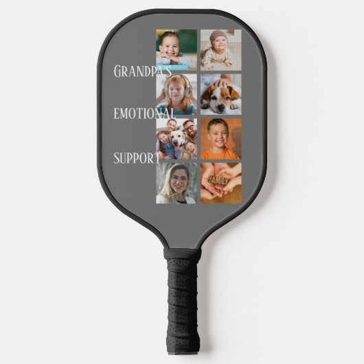Opa's Emotionele Ondersteuning Pickleball Paddle (Voorkant)