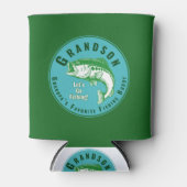 Opa's favoriete Vissende boeddy Blikjeskoeler (Voorkant)