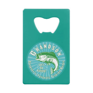 Opa's favoriete Vissende boeddy Kredietkaart Flessenopener