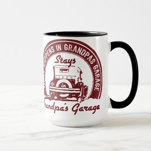 Opa's Garage Mok (Rechts)